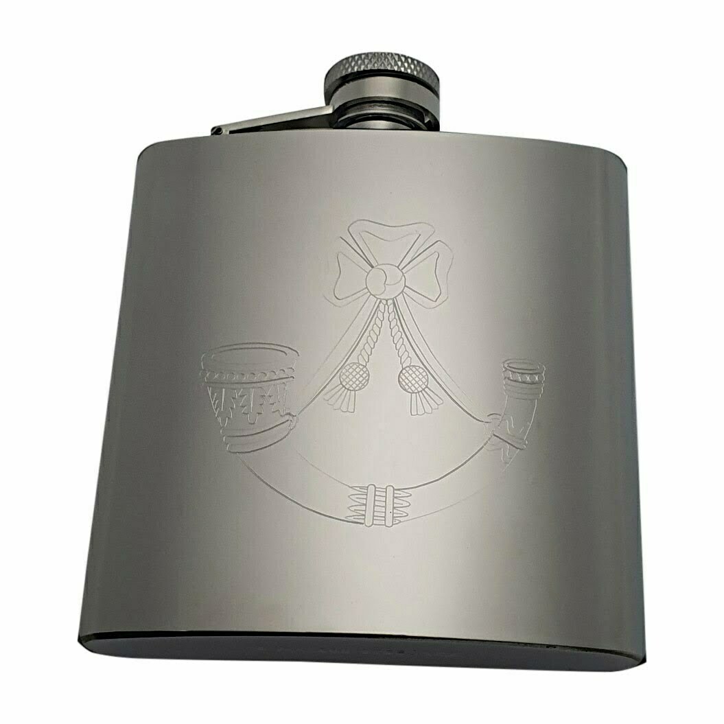 Light Infantry Stainless Steel Hip Flask