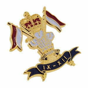 9th/12th Royal Lancers Lapel Badge