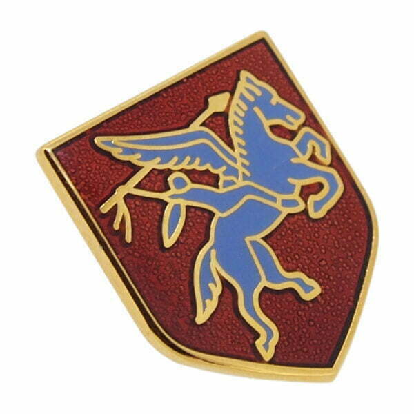 Airborne Pegasus Lapel Badge (Shield)