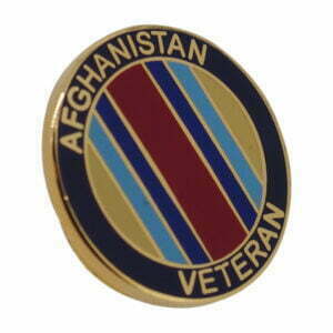 Afghanistan Veteran Lapel Pin Badge