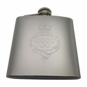 Grenadier Guards Stainless Steel Hip Flask